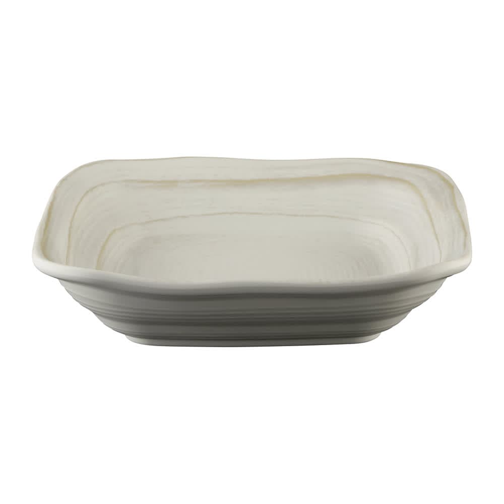 Elite Global Solutions 29 oz Square Melamine Bowl, Off White Stone (D8BST-OWD)