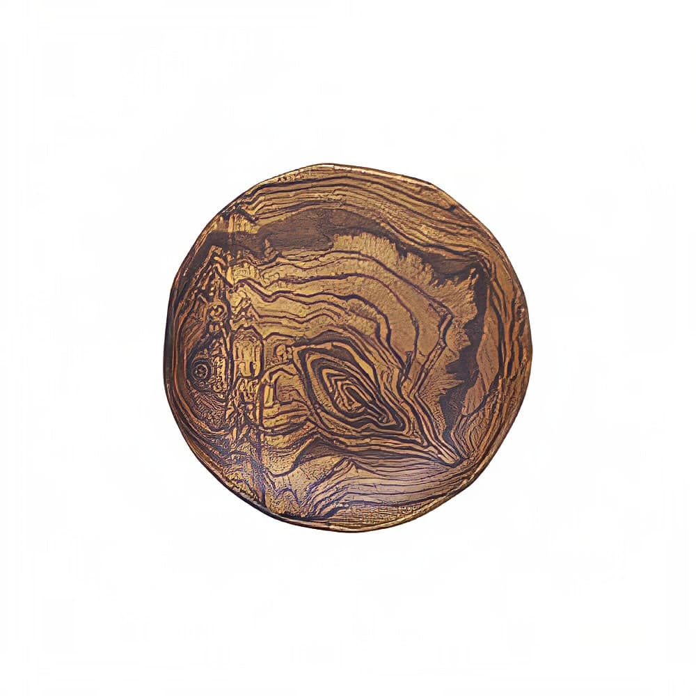 Elite Global Solutions 9 1/2" Round Melamine Seqouia Plate (D912PL-SEQ)