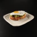 Elite Global Solutions 9" Square Melamine Dinner Plate, Off White Stone (D9PLST-OWD) thumbnail 7