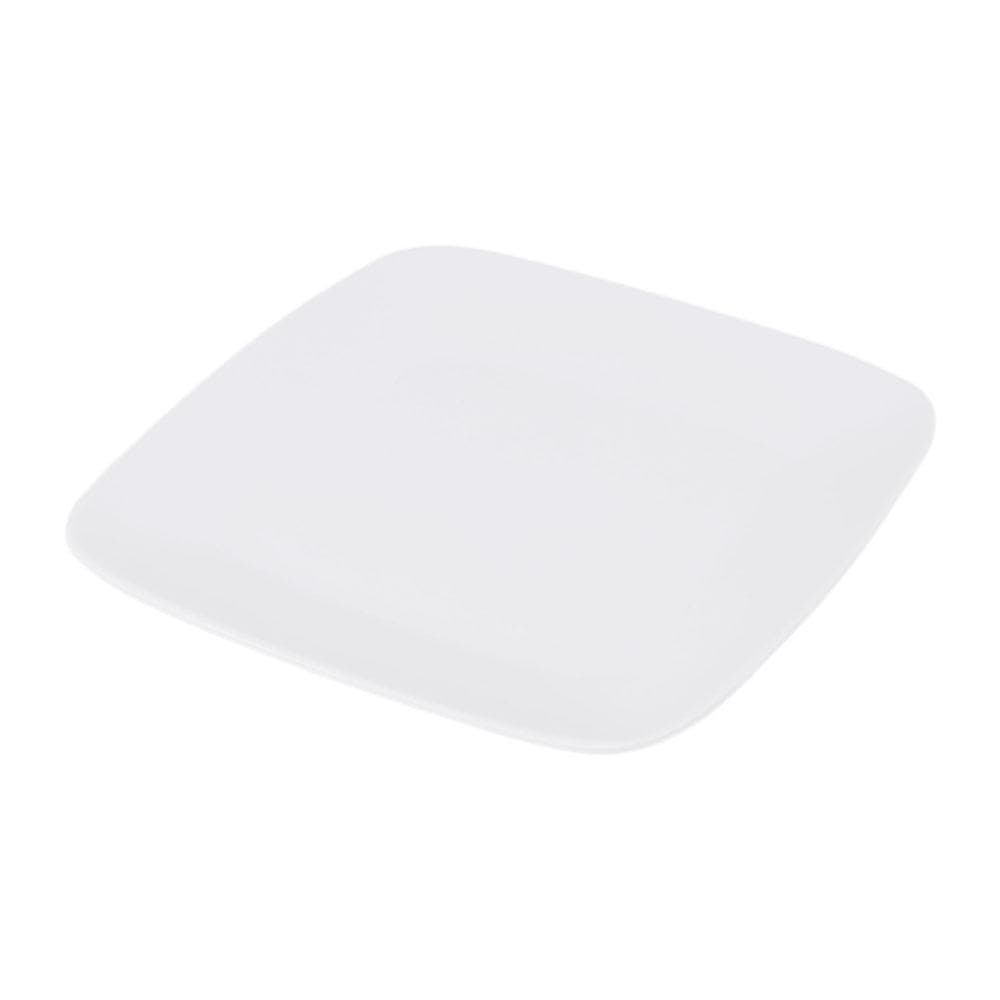 Elite Global Solutions 8 1/4" Square Melamine Salad Plate, White (D9SQR-W)