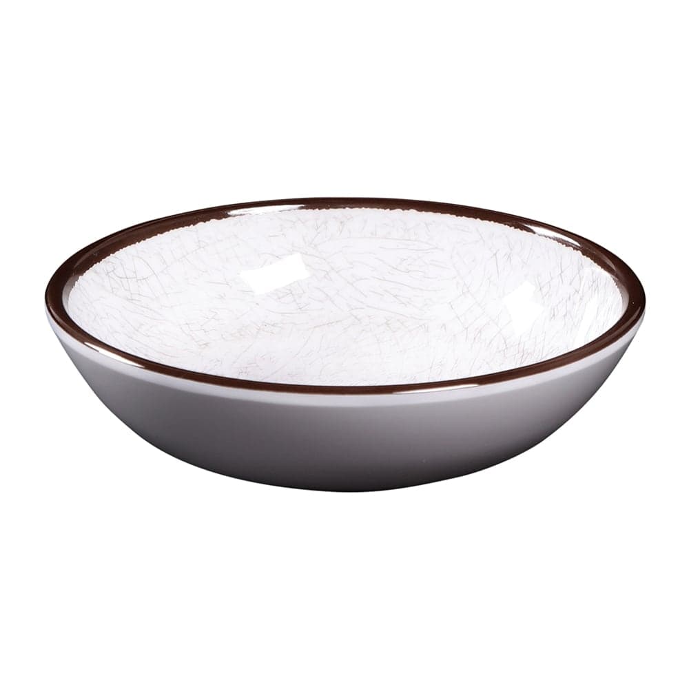 Elite Global Solutions 10 oz Round Melamine Bowl, White (DB51M-W)