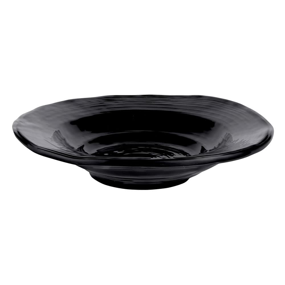 Elite Global Solutions 6 oz Round Melamine Bowl, Black (DB7-B)