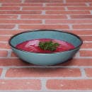 Elite Global Solutions 32 oz Round Melamine Serving Bowl, Cameo Blue (DB8225M-CB) thumbnail 7