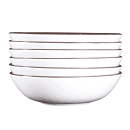 Elite Global Solutions 32 oz Round Melamine Bowl, White (DB8225M-W) thumbnail 6