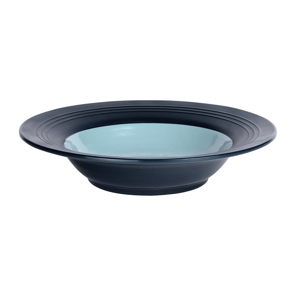 Elite Global Solutions 16 oz Round Melamine Bowl, Abyss/Lapis (DB82GM-ABY/LAP)