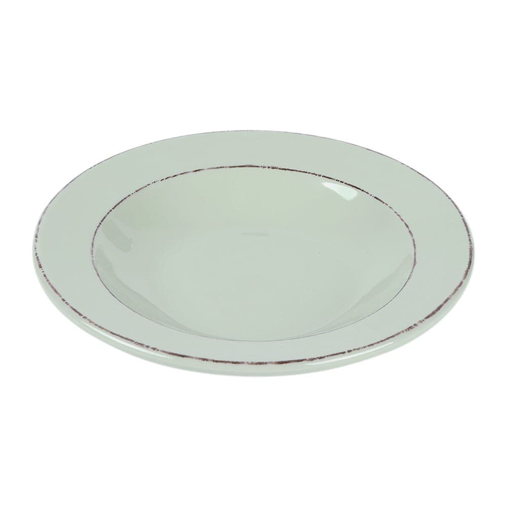 Elite Global Solutions 12 oz Round Melamine Pasta/Soup Bowl, Hemlock (DB878T-H)