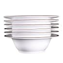 Elite Global Solutions 18 oz Round Melamine Bowl, White (DB8M-W) thumbnail 6