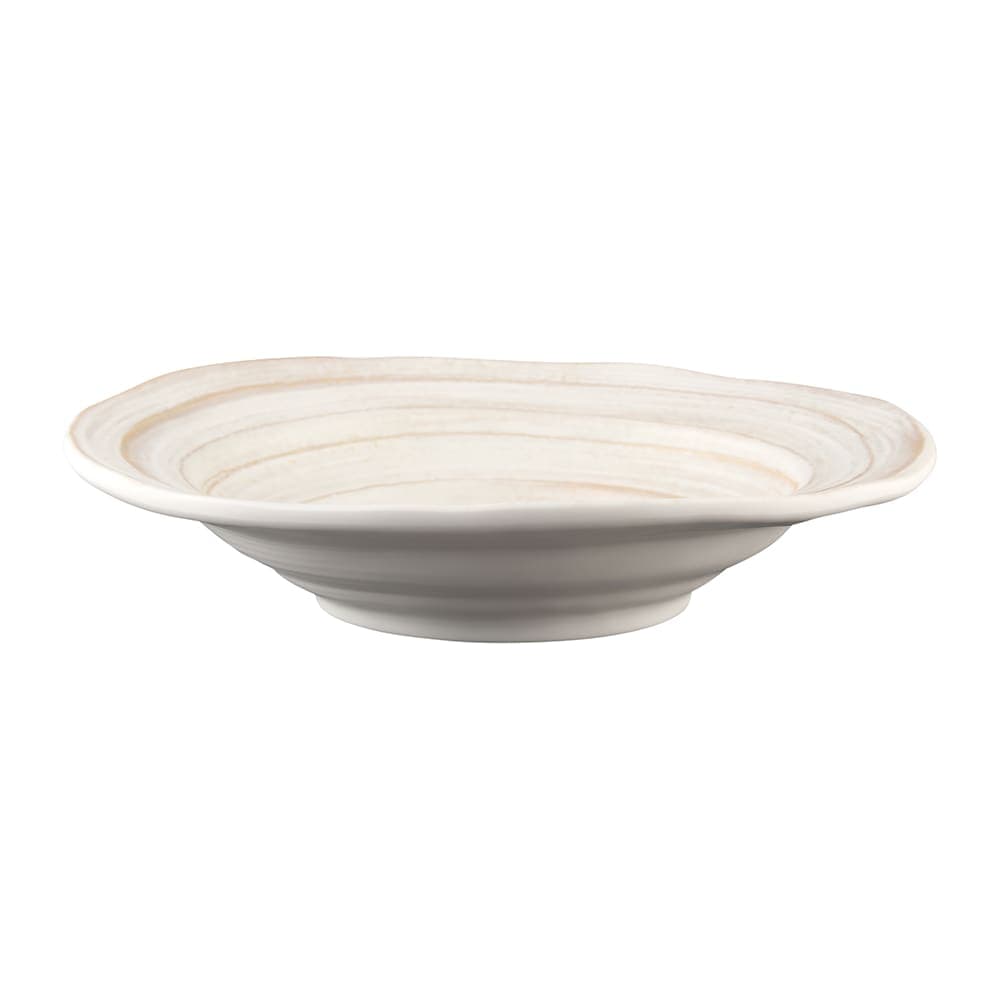 Elite Global Solutions 12 oz Round Melamine Bowl, Off White Stone (DB925ST-OWD)