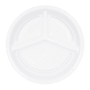 Elite Global Solutions 10" Round Melamine Dinner Plate, White (DC103-W) thumbnail 4