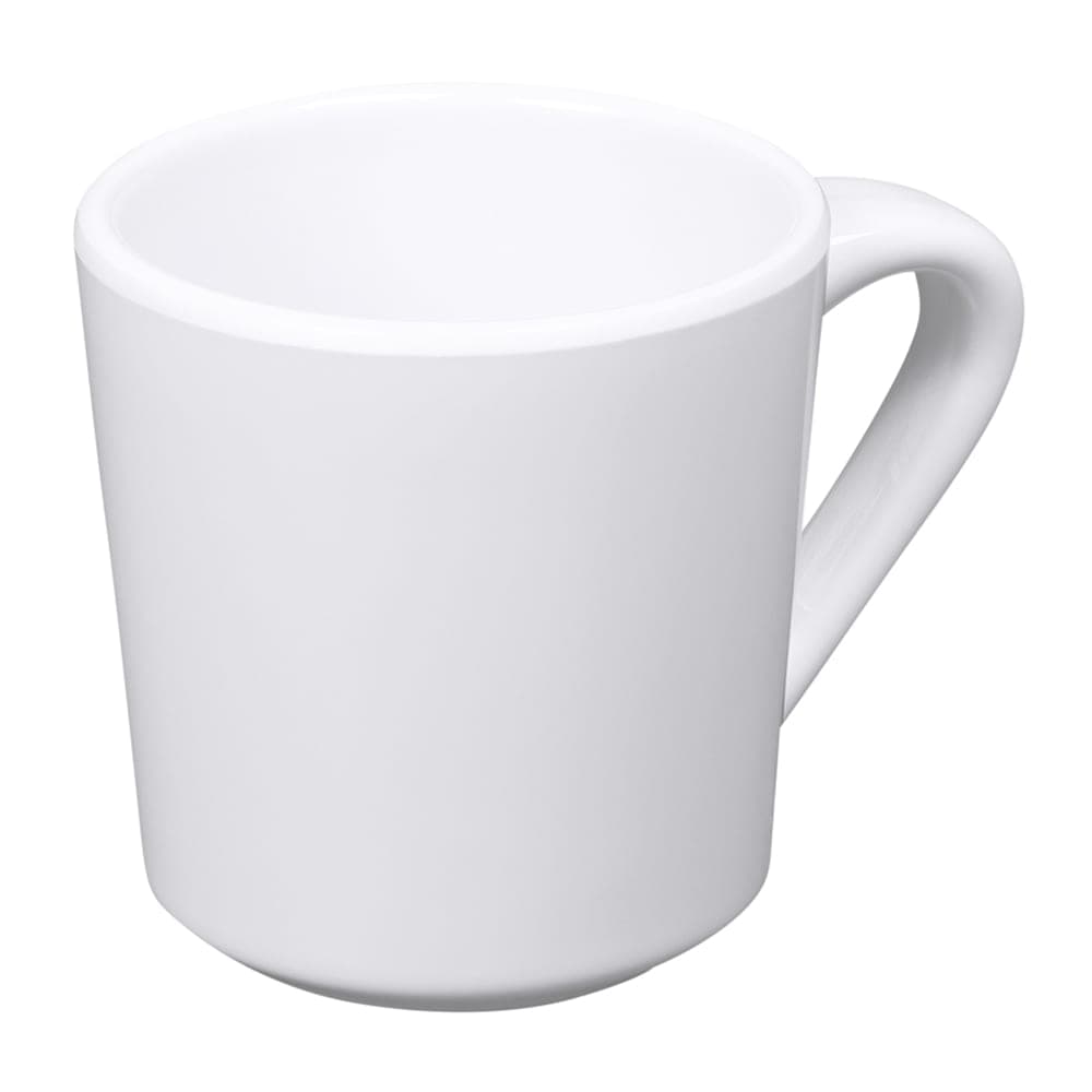 Elite Global Solutions 14 oz Melamine Mug, White (DC14-W)