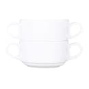 Elite Global Solutions 10 oz Melamine Cup w/ (2) Handles, White (DC418-W) thumbnail 6