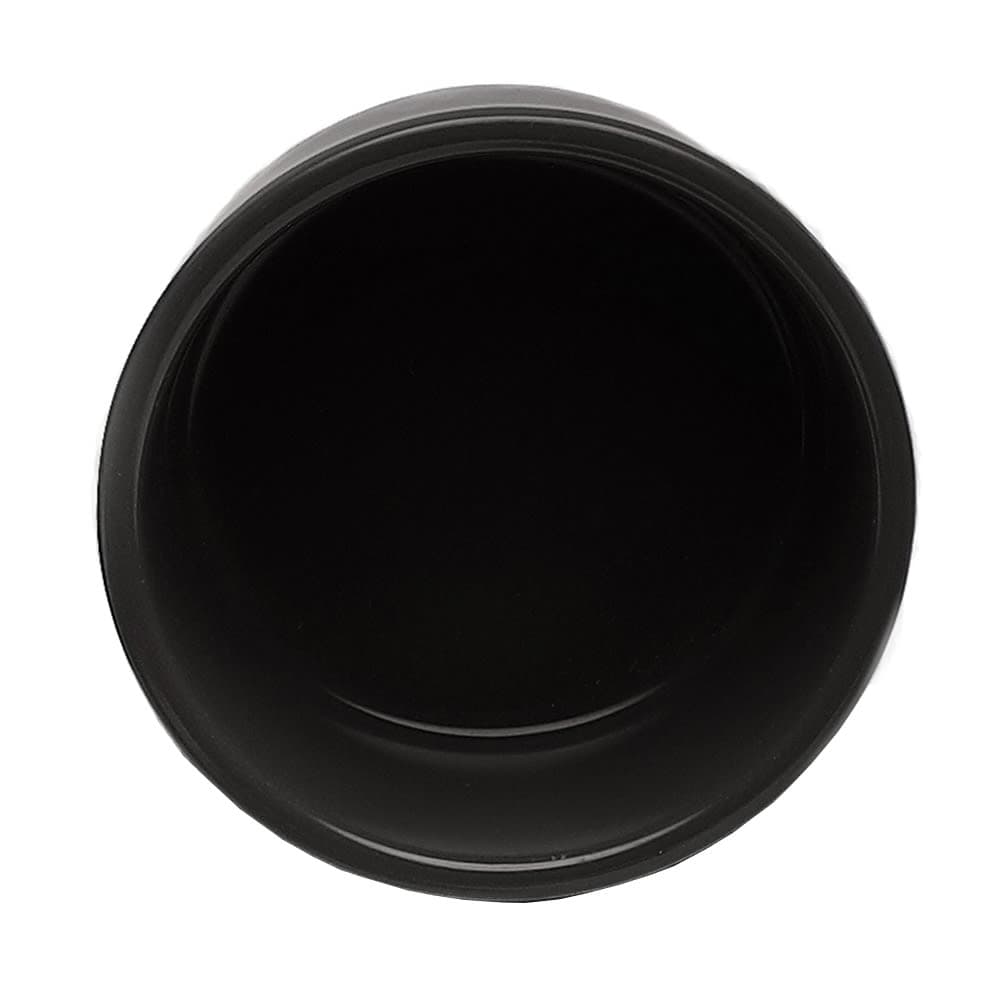 Elite Global Solutions 4 oz Melamine Ramekin, Black (DRAM-B)