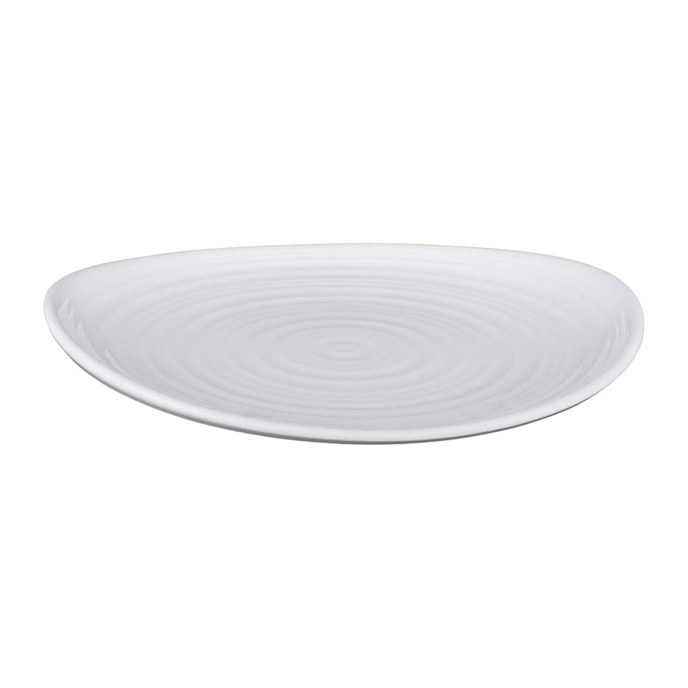 Elite Global Solutions 10" Round Melamine Dinner Plate, White (DS10-W)