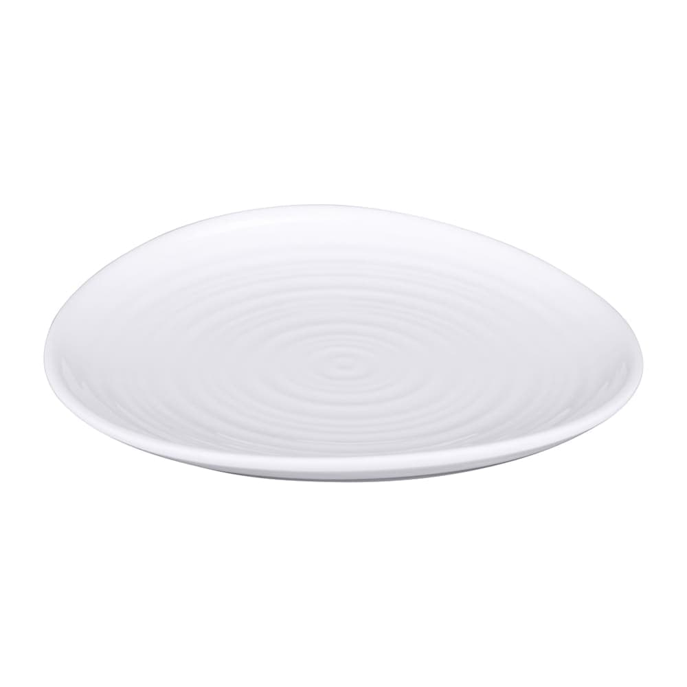 Elite Global Solutions 8" Round Melamine Salad Plate, White (DS8-W)