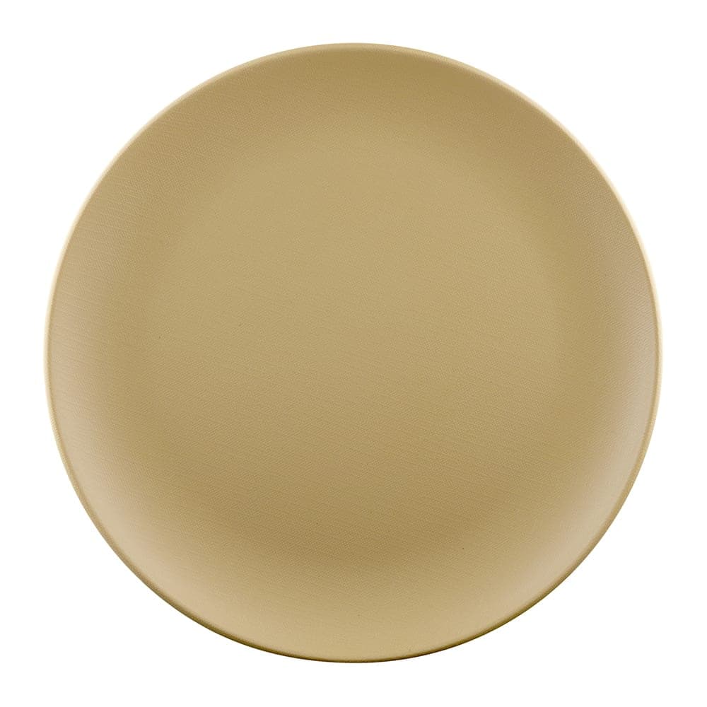 Elite Global Solutions 11" Round Melamine Dinner Plate, Rattan (ECO1111R-RT)