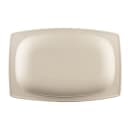 Elite Global Solutions 12 1/2" x 8 1/4" Rectangular Greenovations Platter - Melamine, Papyrus (ECO1258-PP) thumbnail 3