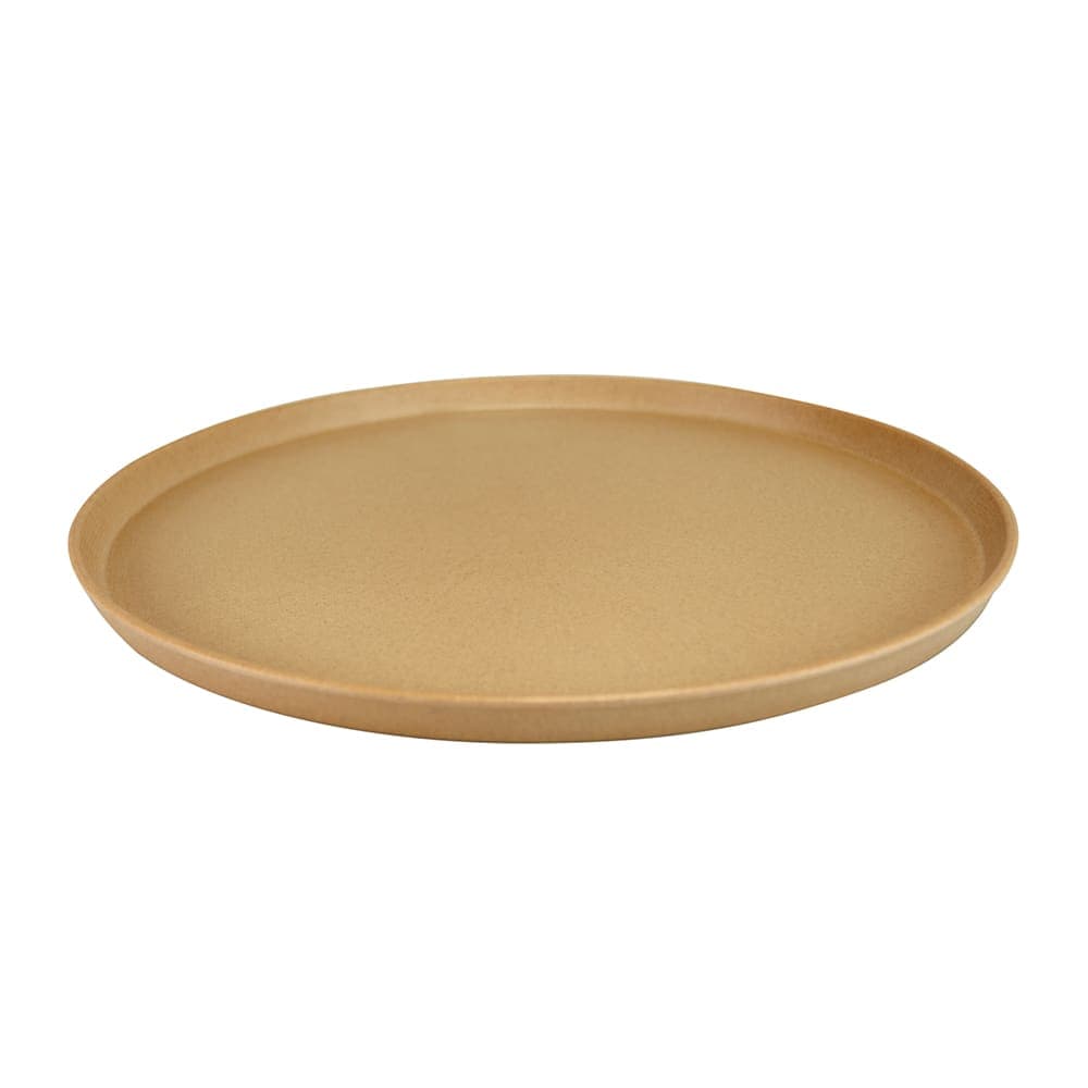Elite Global Solutions 13 3/4" Round Lid for Greenovations Bento Box - Melamine/Bamboo, Paper Bag (ECO13RLID-PB)