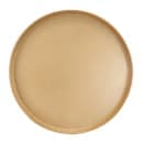 Elite Global Solutions 13 3/4" Round Lid for Greenovations Bento Box - Melamine/Bamboo, Paper Bag (ECO13RLID-PB) thumbnail 3