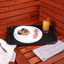 Elite Global Solutions Rectangular Serving Tray - 17 7/8" x 12 1/2"W, Melamine, Black (ECO5116T-B) thumbnail 6