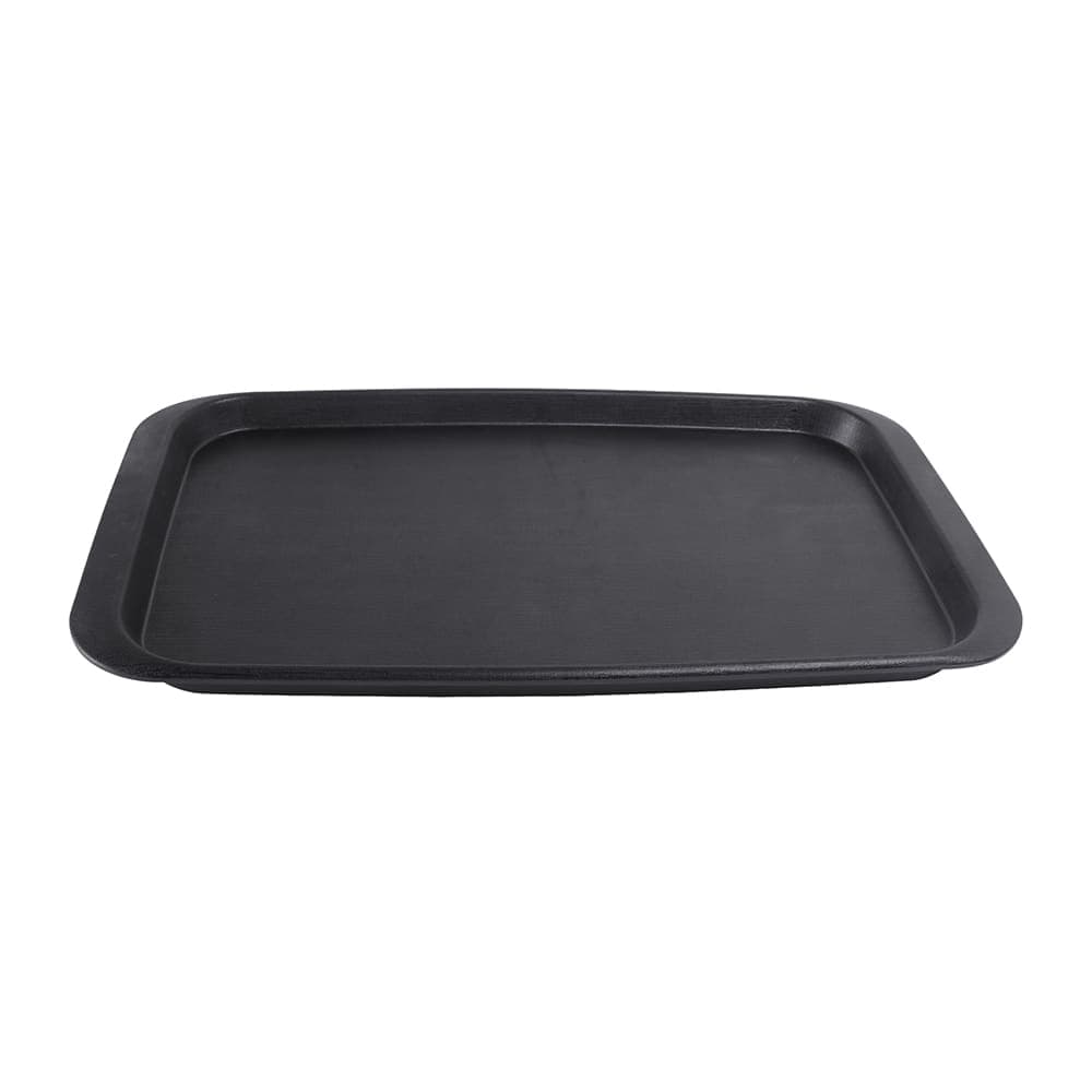 Elite Global Solutions Rectangular Serving Tray - 19 3/4" x 12"W, Melamine, Black (ECO5117T-B)