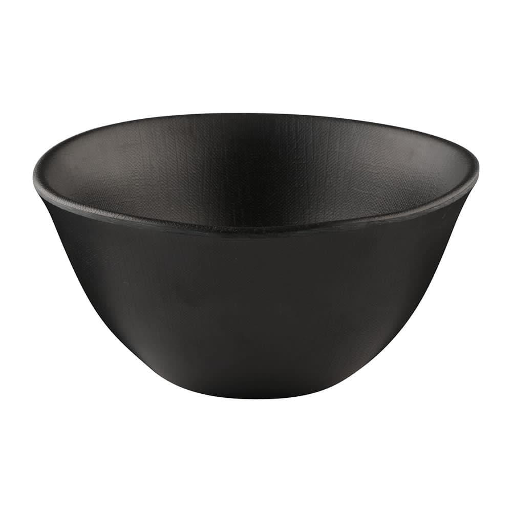 Elite Global Solutions 18 oz Round Melamine Bowl, Black (ECO52-B)