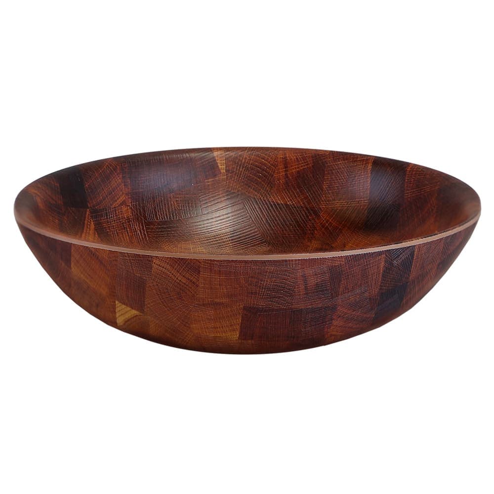 Elite Global Solutions 8 oz Round Melamine Bowl, Wood Pattern (ECO618R-CK)