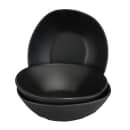 Elite Global Solutions 24 oz Irregular Melamine  Bowl, Black (ECO652-B) thumbnail 6