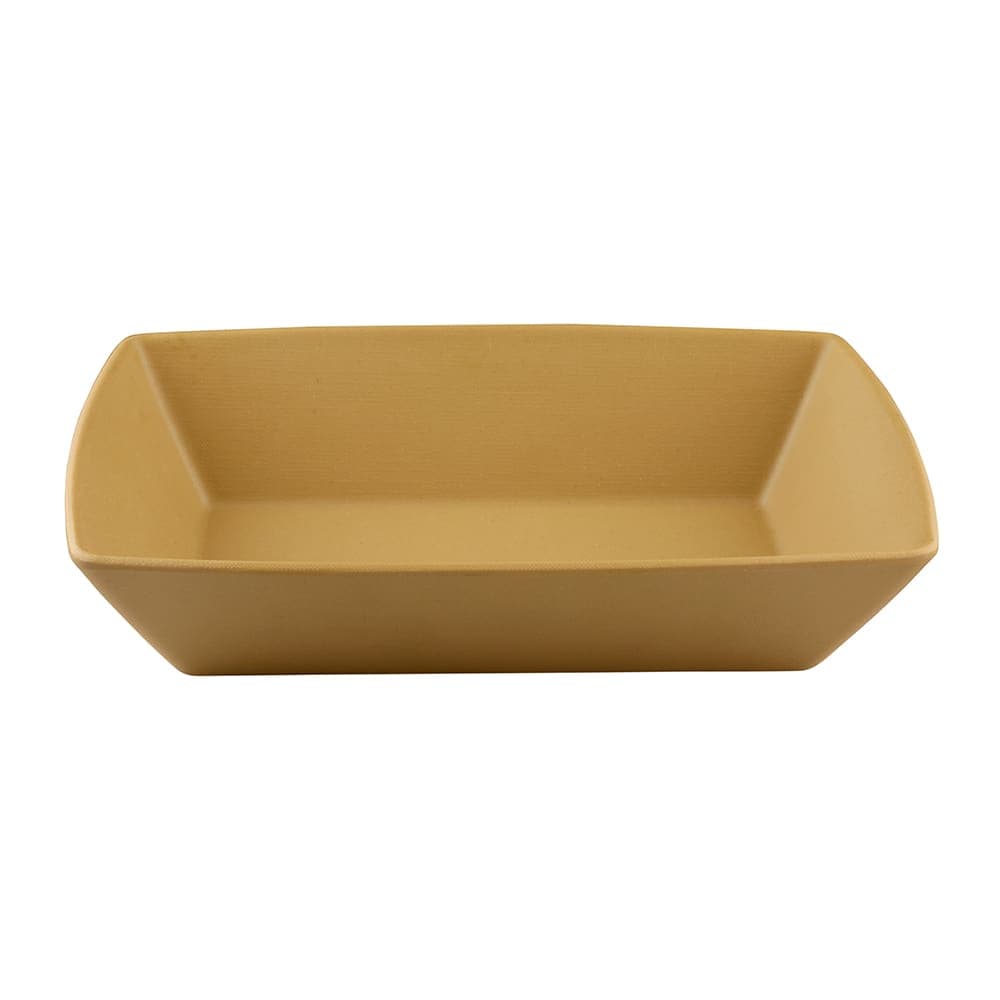 Elite Global Solutions 18 oz Rectangular Melamine Bowl, Rattan (ECO6552-RT)