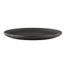 Elite Global Solutions 6" Round Melamine Dessert Plate, Black (ECO66R-B) thumbnail 2