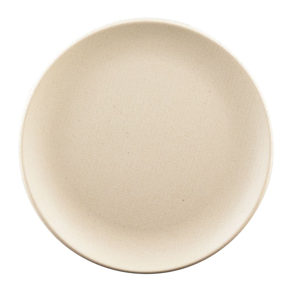 Elite Global Solutions 6" Round Melamine Dessert Plate, Papyrus (ECO66R-PP)