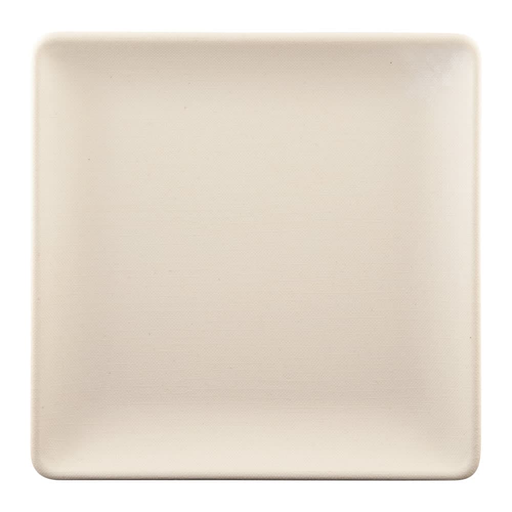Elite Global Solutions 6" Square Melamine Dessert Plate, Papyrus (ECO66SQ-PP)