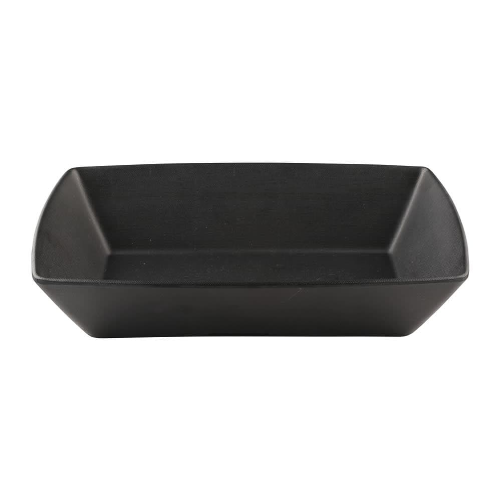 Elite Global Solutions 38 oz Rectangular Melamine Bowl, Black (ECO862-B)