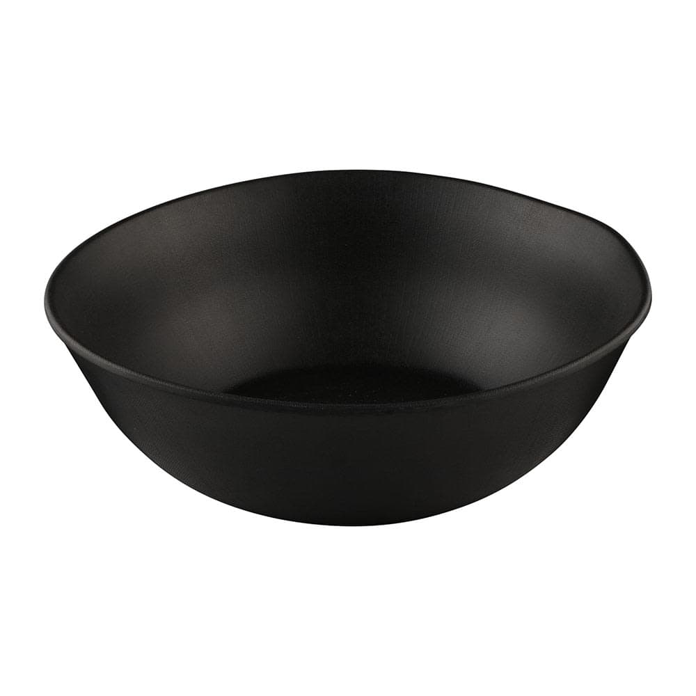 Elite Global Solutions 72 oz Round Melamine Bowl, Black (ECO93-B)