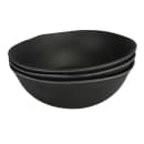 Elite Global Solutions 72 oz Round Melamine Bowl, Black (ECO93-B) thumbnail 5