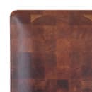 Elite Global Solutions 9" Square Melamine Dinner Plate, Wood Pattern (ECO99SQ-CK) thumbnail 4