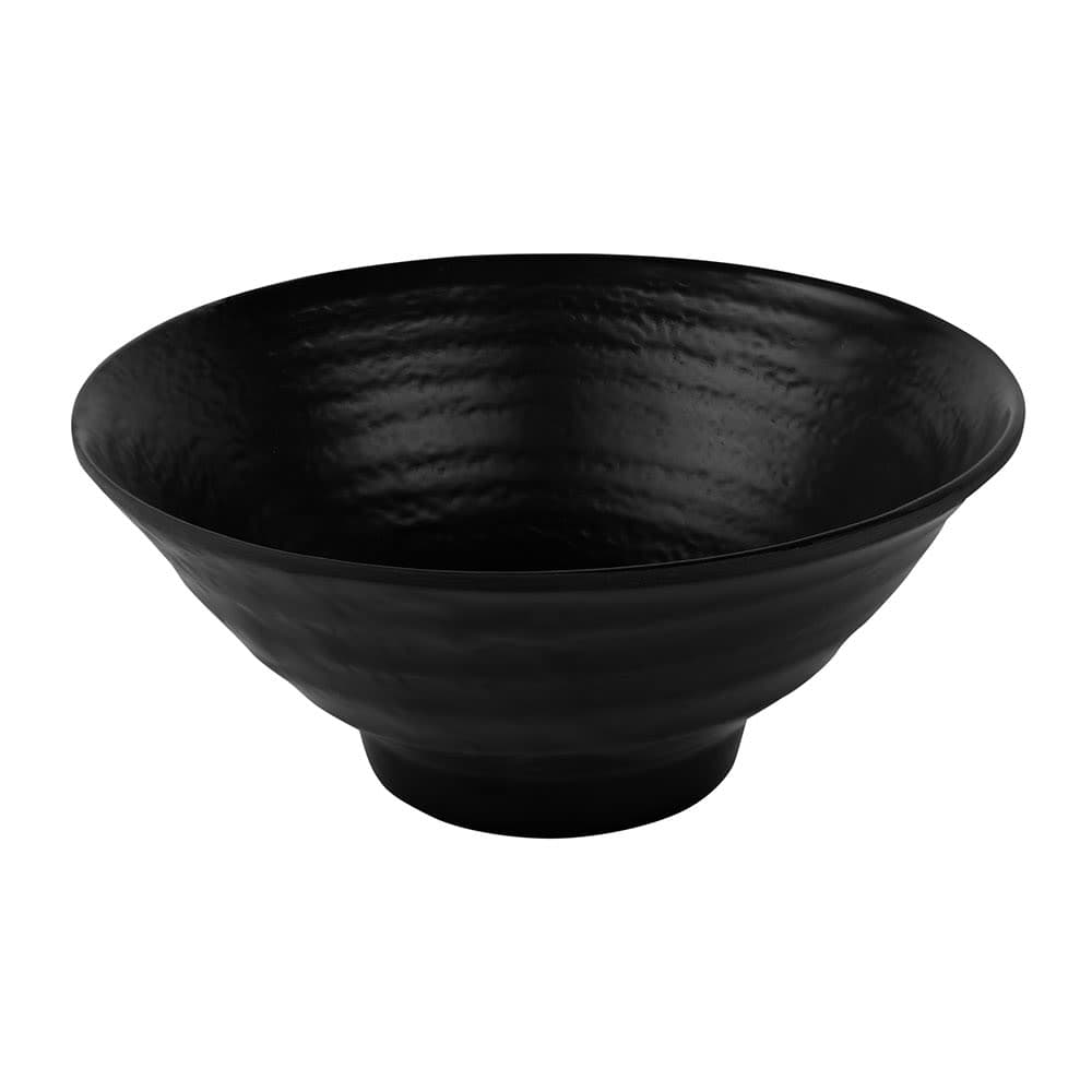 Elite Global Solutions 20 oz Round Melamine Bowl, Black (JW1006-B)