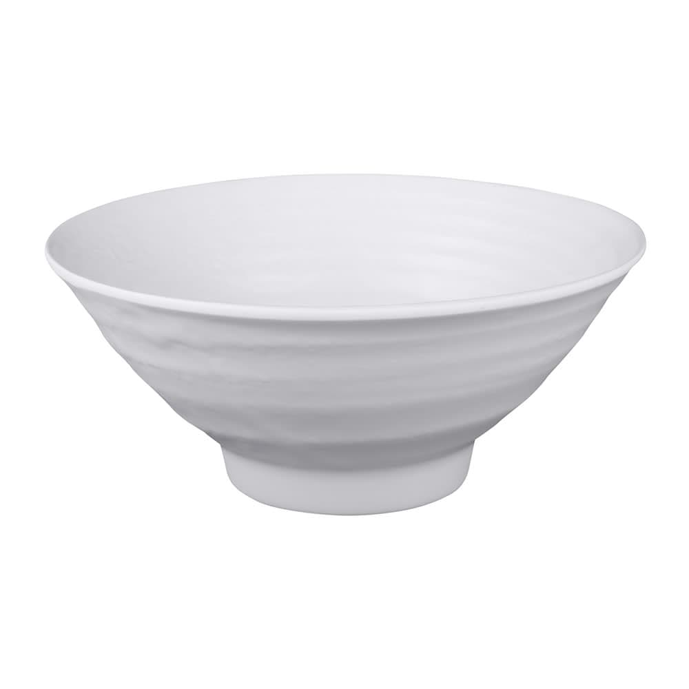 Elite Global Solutions 20 oz Round Melamine Bowl, White (JW1006-W)