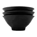 Elite Global Solutions 24 oz Round Melamine Bowl, Black (JW1007-B) thumbnail 7