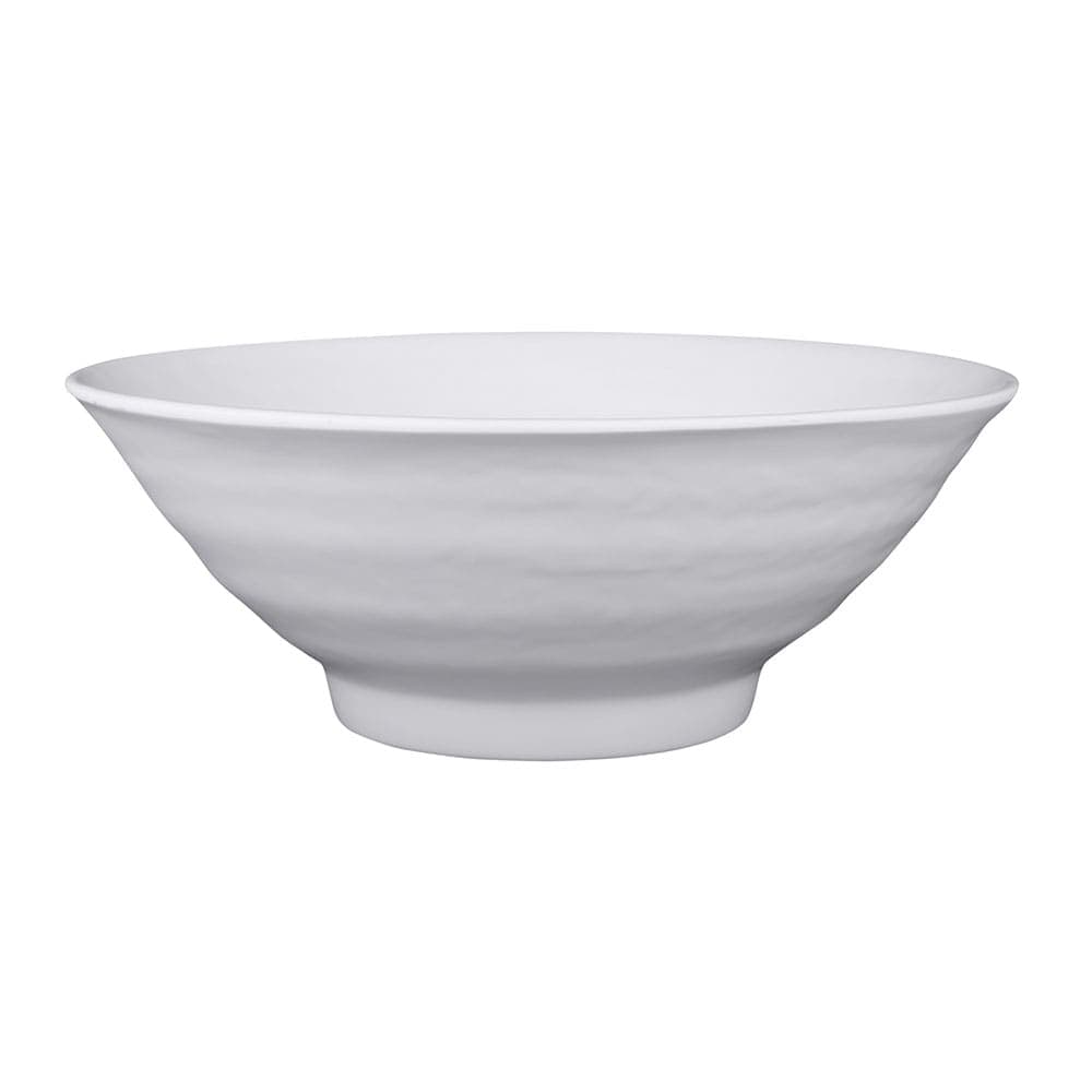 Elite Global Solutions 40 oz Round Melamine Bowl, White (JW1008-W)