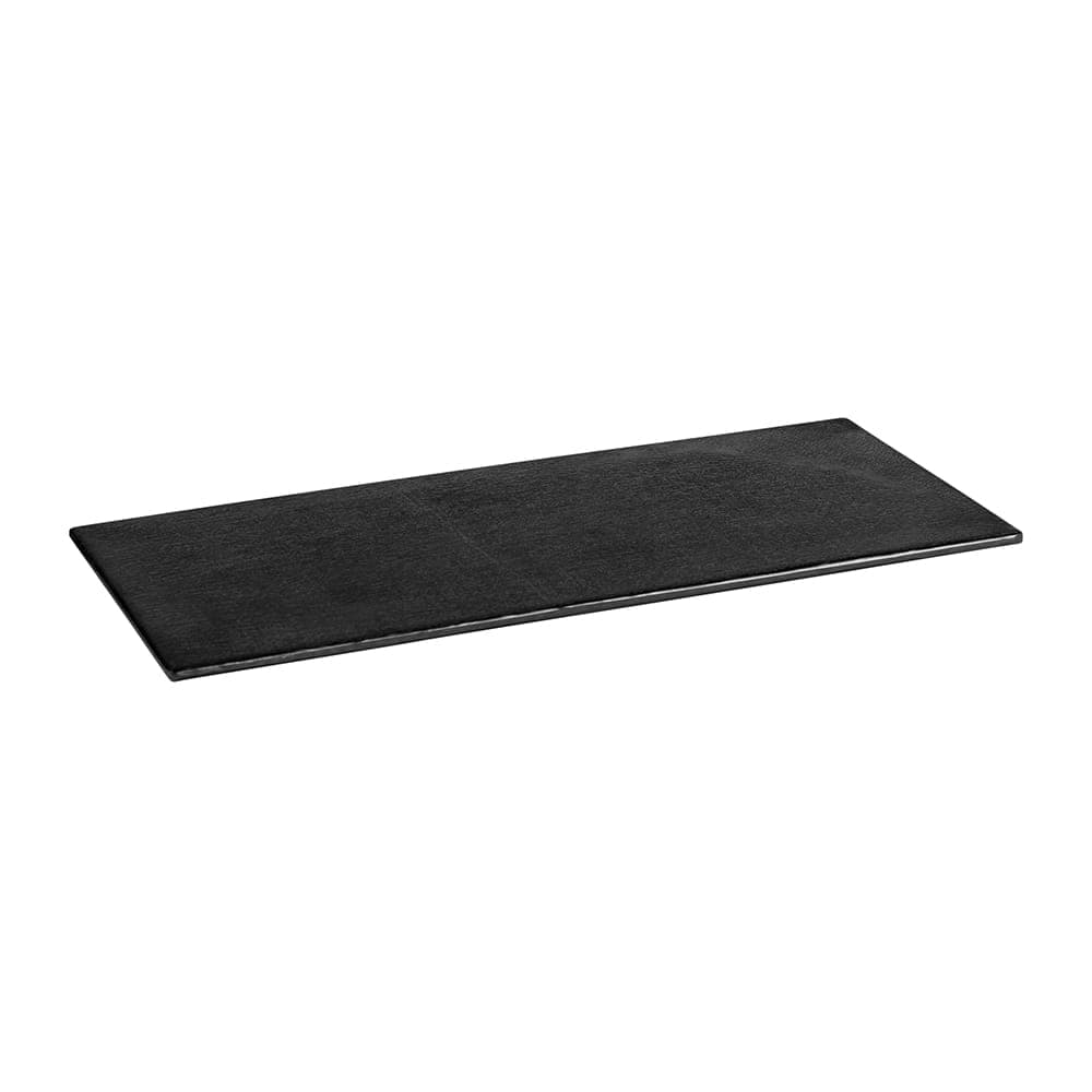 Elite Global Solutions Rectangular Serving Tray - 10 5/8"L x 4 5/8"W, Melamine, Black (JW1054-B)