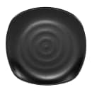 Elite Global Solutions 9 5/8" Square Melamine Dinner Plate, Black (JW1098-B) thumbnail 2