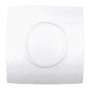 Elite Global Solutions 9 3/4" Square Melamine Dinner Plate, White (JW10SQRF-W) thumbnail 4
