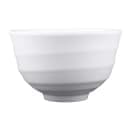 Elite Global Solutions 13 oz Round Melamine Bowl, White (JW1105-W) thumbnail 3