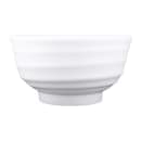 Elite Global Solutions 34 oz Round Melamine Bowl, White (JW1107-W) thumbnail 3