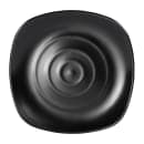 Elite Global Solutions 11 5/8" Square Melamine Dinner Plate, Black (JW1118-B) thumbnail 2