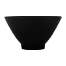 Elite Global Solutions 8 oz Round Melamine Bowl, Black (JW124-B) thumbnail 3
