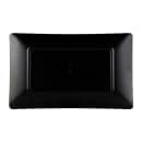 Elite Global Solutions Rectangular Melamine Dinner Plate - 13" x 8", Ebony/Sand (JW1382T-ES) thumbnail 4