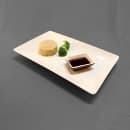 Elite Global Solutions Rectangular Melamine Dinner Plate - 13" x 8", Ebony/Sand (JW1382T-ES) thumbnail 7