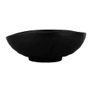 Elite Global Solutions 40 oz Oval Melamine Bowl, Black (JW1409-B) thumbnail 3