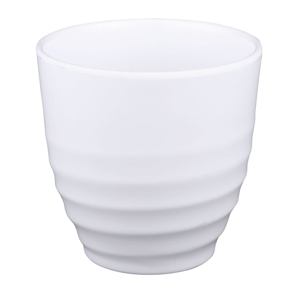 Elite Global Solutions 6 oz Zen Cup - Melamine, White (JW2024-W)